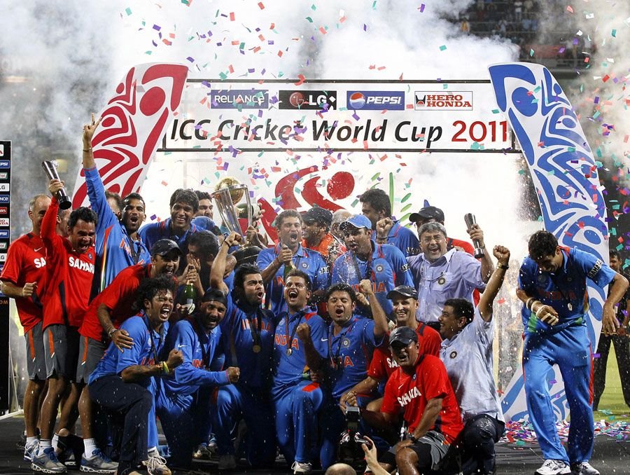 india world cup winning moments