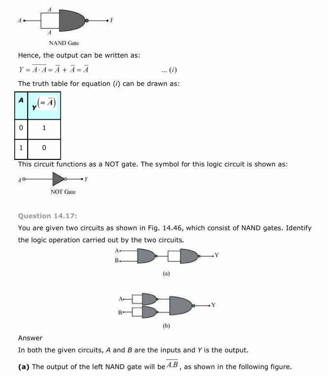 Semiconductor ncert solution 