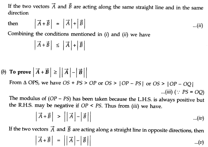 class eleven physics motion in a plane notes