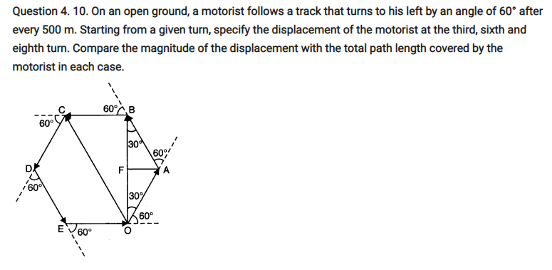 class eleven physics motion in a plane notes