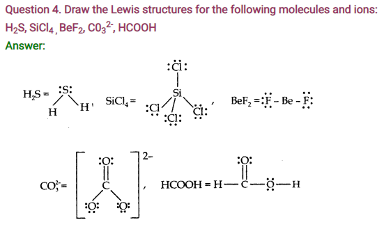 Class 11th Chemical Bonding and Molecular Structure
