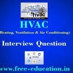 HVAC Interview Question