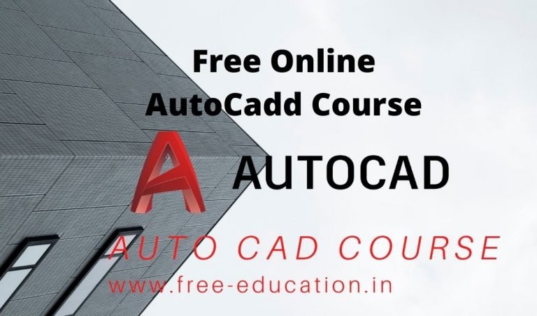 Free Online AutoCAD Course For Student Beginners - Wisdom TechSavvy Academy