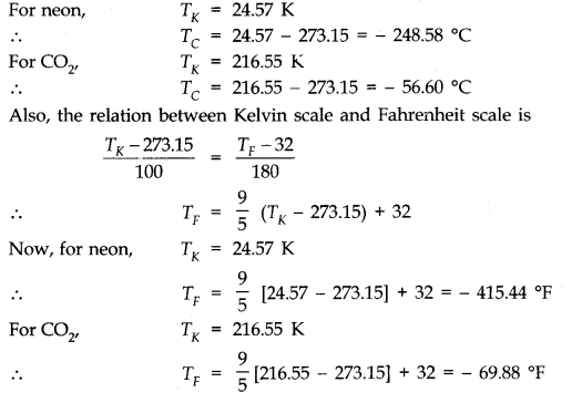 Thermal Properties of Matter Notes and NCERT Solution for class 11th