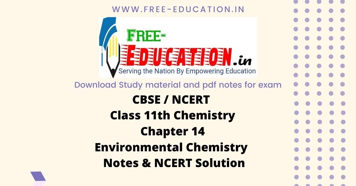 cbse class 11 chemistry notes