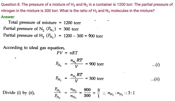 States of Matter Notes &  Solution Class 11 Chemistry 
